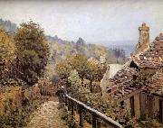 Alfred Sisley Sentier de la Mi-cote,Louveciennes Spain oil painting artist